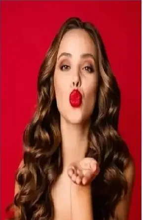 Apple Waterproof Non Stick Cup Matte Lipstick RED 10 g | Long Lasting Transfer Resistant Lip Gloss for Quick Makeup image 2