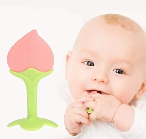 Silicone Baby Feeder Bottle 90ml Pack of 2 | Food Grade Silicone Baby Spoon & Teether Multi Color | Safe Baby Feeding image 3