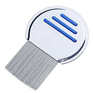 Lice Remover Comb for Women and Kids | Stainless Steel Lice Terminator Comb for Fine Egg Nit Lice Removal | Hair Scalp Louse and Eggs Remover |(Pack of 1) image 1