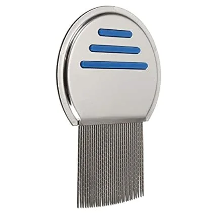 Lice Remover Comb for Women and Kids | Stainless Steel Lice Terminator Comb for Fine Egg Nit Lice Removal | Hair Scalp Louse and Eggs Remover |(Pack of 1) image 5