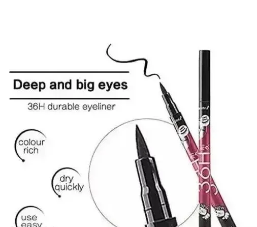 Smudge proof gel eyeliner combo India | shimmer liquid & multicolor gel eyeliner set image 1