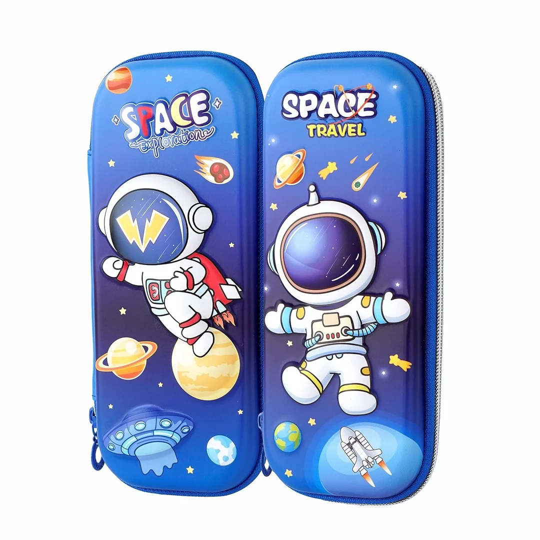 VELLORA 3D Space Themed Pencil Box for Kids India | Fun Organizer for Boys and Girls School Supplies image 2