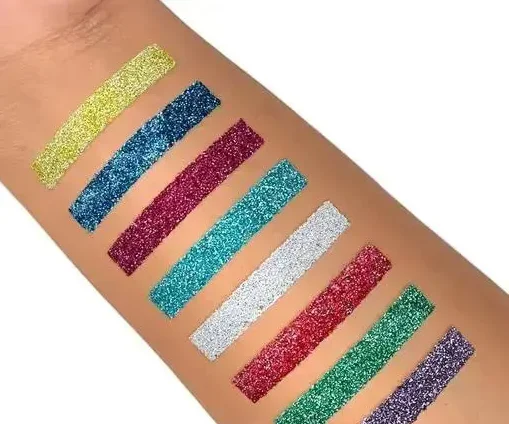 Acrylic 3D Nail Art Glitter Powder Charms |  Multicolor Nail Kit image 3