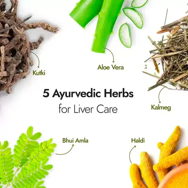 Kapiva Liver Care Juice | Ayurvedic Liver Detox Supplement with Aloe Vera| Bhui Amla| Kalmegh  Kutki & Turmeric | 1L for Liver Health Support thumbnail 3