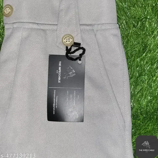 The Impeccable Fit Kids Trousers Pack of 2 – Adjustable Elastic Waistband, Breathable Polyester, Comfortable School & Play Pants image 2