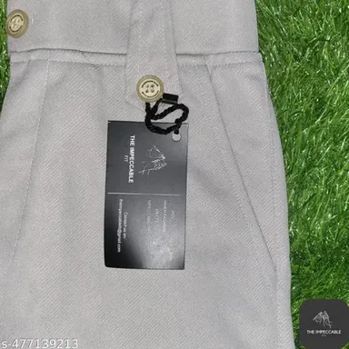 The Impeccable Fit Kids Trousers Pack of 2 – Adjustable Elastic Waistband, Breathable Polyester, Comfortable School & Play Pants thumbnail 1