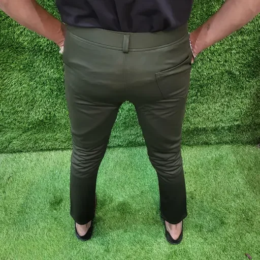 StylishFashionista Lycra Blend Men Trousers Pack of 2 | Slim Fit Stretchable Office & Casual Pants | Lightweight Breathable Men Trousers  image 3