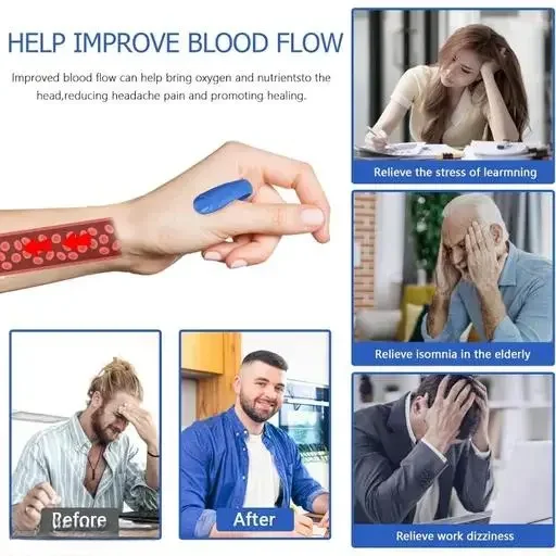 Kelby Migraine Relief Clip | Acupressure Headache Wearable | Drug Free Tension & Stress Relief | Portable Pain Relief Hand Clip | Best Natural Headache Solution image 4