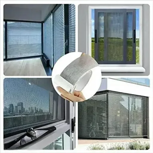 Kelby Mosquito Net Repair Tape | Strong Adhesive Waterproof Fiberglass Mesh Tape for Window & Door Screen Patches | Heavy-Duty Tear-Resistant | Pack of 2 (200cm x 5cm) | Best DIY Screen Repair India image 3