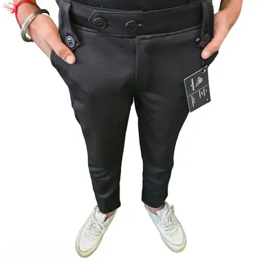 Kids Trousers | Comfortable Stylish Boys & Girls Pants | Pack of 1 | Flexible Waistband | Durable Playwear thumbnail 1
