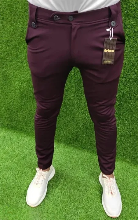 Men Jogger Pants | Soft Lycra Blend | Gym, Running & Casual Wear | Perfect Fit image 1