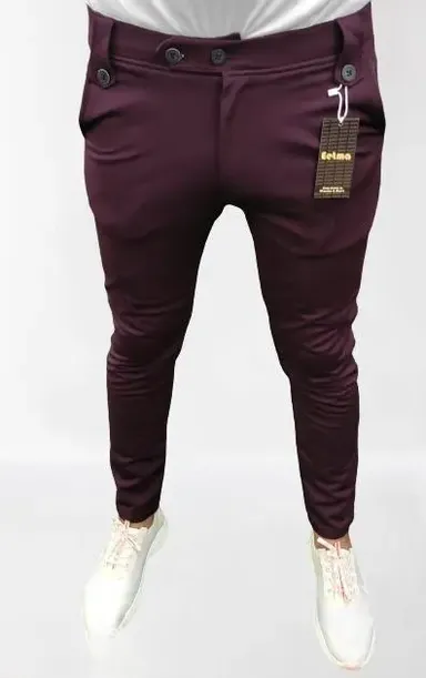 Men Jogger Pants | Soft Lycra Blend | Gym, Running & Casual Wear | Perfect Fit thumbnail 1