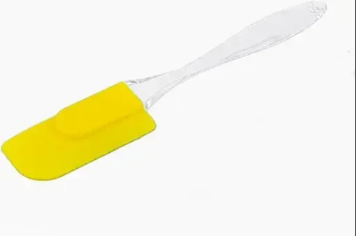 BeeDuck Silicone Spatulas Set | Heat Resistant Heavy Duty Rubber Commercial Grade | 2 Pieces for Indian Kitchens image 4