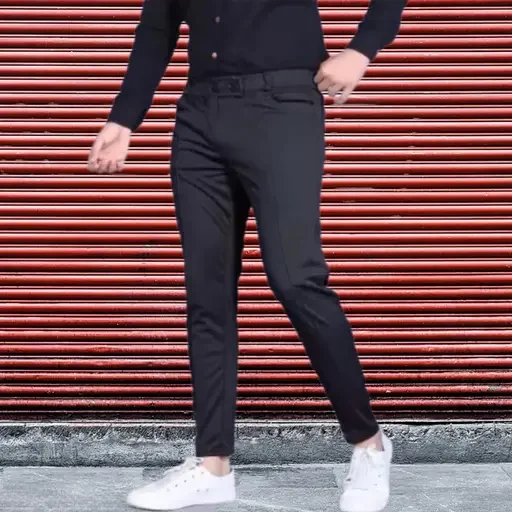Men Lycra Jogger Pants Pack of 3 | Stretchable Gym Trousers | Casual Wear Track Pants | Yoga, Running & Lounge Use | Boys & Men Lower image 3