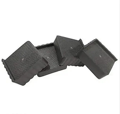 Kelby Refrigerator Stand | Adjustable Washing Machine Base | Non‑Slip Wheels Black image 2