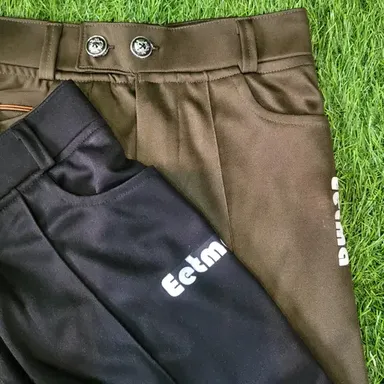 Eetma | Kids Lower Track Pants Combo Pack of 2 | Comfortable & Stylish | Cotton Blend | For Ages 3‑12 | Boys & Girls Wear | Trending Track Pants thumbnail 1