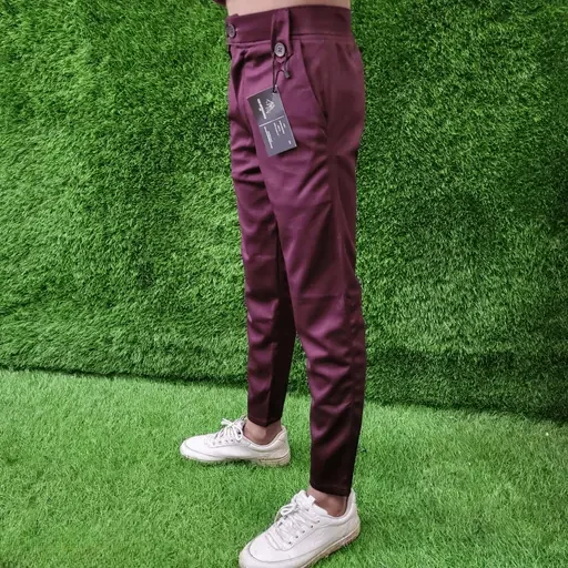 Kids Trouser Pants Pack of 2 | Comfortable & Stylish Polyester Trousers for Boys & Girls | Adjustable Waist, Machine Washable | Ideal for School & Play | Available in Multiple Sizes image 3