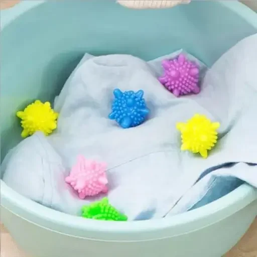Reusable Silicone Washing Balls for Large Families | Corona Laundry Balls image 1