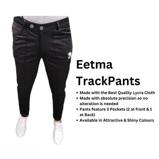 Men Jogger Pants | Soft Lycra Blend | Stylish Casual & Gym Joggers for Men & Boys | Comfortable Running & Yoga Lower Pants image 4