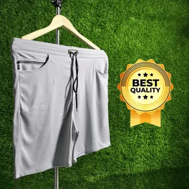 Men's Lycra Shorts Pack of 3 | Stylish Plain, Grey Blue Black | Comfortable Athletic Wear thumbnail 2
