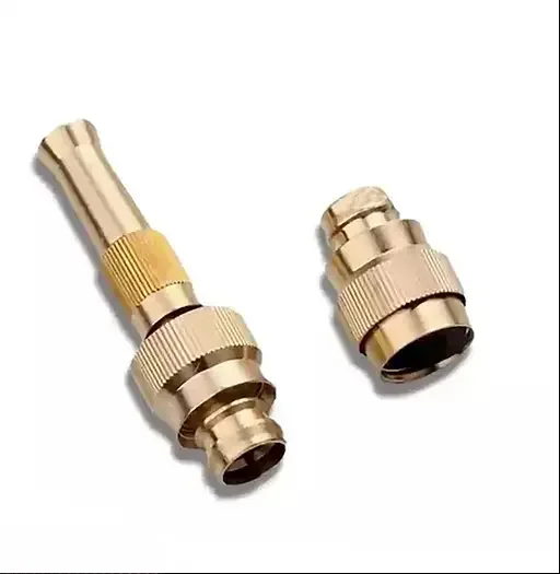 Adjustable Brass Spray Nozzle for Garden, Car & Outdoor Use | Leak-Free Spray Gun image 1