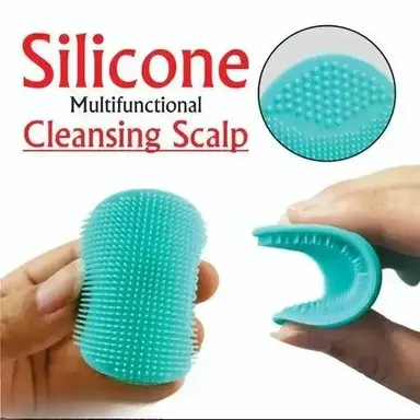 Silicone Face Scrubber | Soft Exfoliating Facial Cleansing Brush | Blackhead Removal | Deep Clean India thumbnail 2