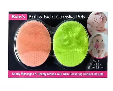 Silicone Face Scrubber | Soft Exfoliating Facial Cleansing Brush | Blackhead Removal | Deep Clean India thumbnail 0