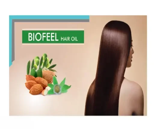 Biofeel Hair Oil 200 ml | Almond, Castor & Coconut for Hair Growth & Hair Fall Control image 2