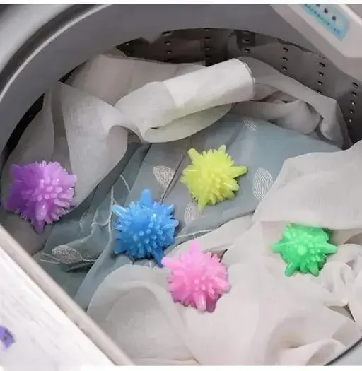 Premium Eco‑Friendly Laundry Washing Balls Pack of 15 for Washing Machine | Reusable Anti‑Tangle Scrubber Balls for Clean Clothes | Best Sustainable Laundry Accessory image 2