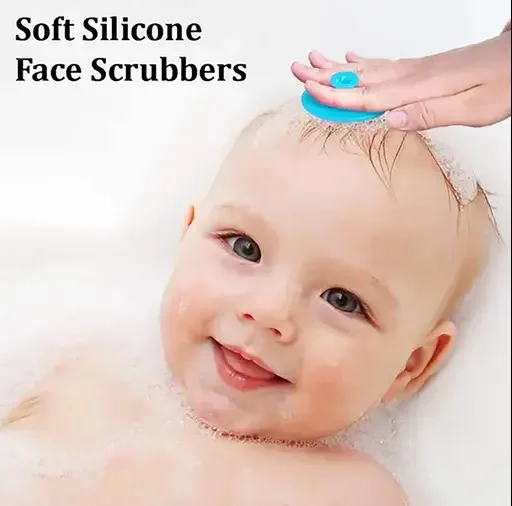 Kelby Face Scrubber for Women & Men | Soft Silicone Facial Cleansing Pad, Blackhead Remover, Exfoliator & Face Massage Tool | 1 Piece Assorted Color image 3