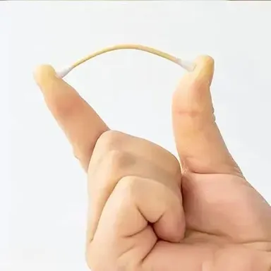 Kelby Wooden Cotton Swabs | Eco Friendly Ear Cleaning Buds 300‑Pc Pure Cotton Bamboo Baby & Craft Sticks thumbnail 1