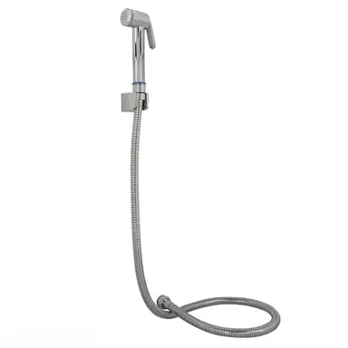Health Faucet Set ABS & SS Hose | 1 m Flexible Stainless Hose | Handheld Bidet Shower | Toilet & Bathroom | Wall