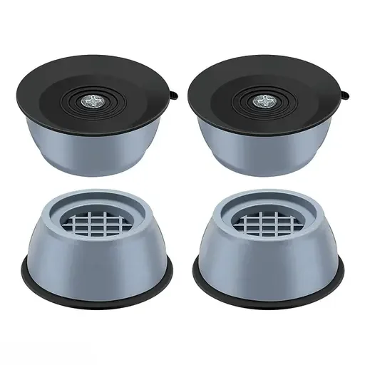 Kelby Washer Dryer Anti Vibration Pads, Suction Cup Shock Absorbers, Heavy Duty Pack image 1