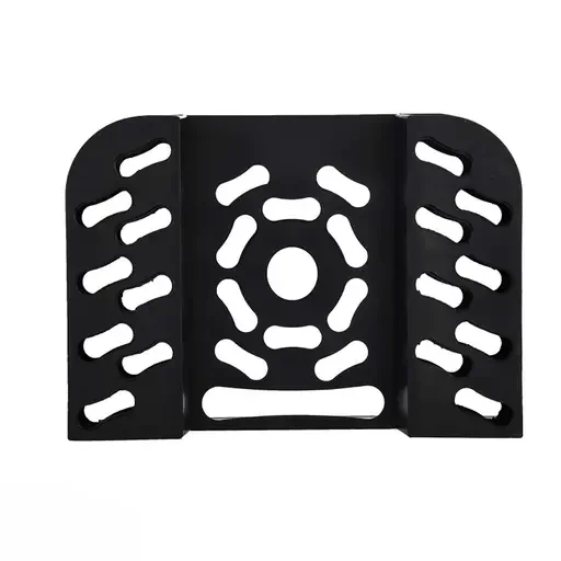 Plastic Set Top Box Stand with Double Remote Holder Wall Mounted Shelf ABS Plastic Compact Size | Ideal for Router TV Accessories |India image 3