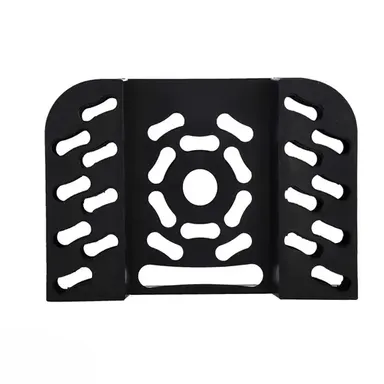 Plastic Set Top Box Stand with Double Remote Holder Wall Mounted Shelf ABS Plastic Compact Size | Ideal for Router TV Accessories |India thumbnail 2