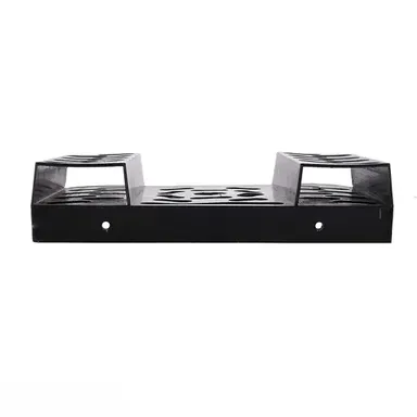 Plastic Set Top Box Stand with Double Remote Holder Wall Mounted Shelf ABS Plastic Compact Size | Ideal for Router TV Accessories |India thumbnail 3