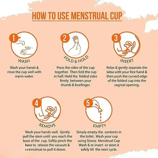 kelby silicone menstrual cup | eco-friendly 44 mm | women’s reusable hygiene cup image 4