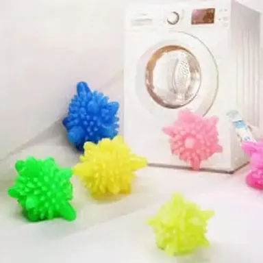 Reusable Corona Washing Balls for Washing Machine | Lint Remover Balls thumbnail 1