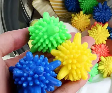 Reusable Corona Washing Balls for Washing Machine | Lint Remover Balls thumbnail 0