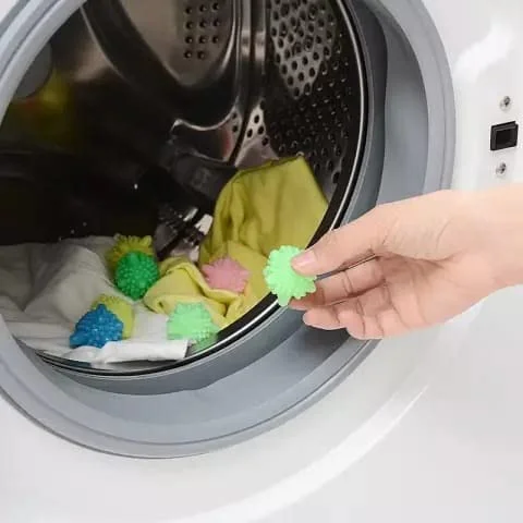 Silicone Washing Machine Laundry Balls | Non-Toxic Dryer Balls for Clothes image 3