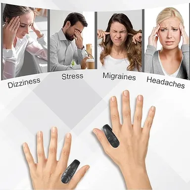 Migraine Relief Clip for Frequent Headaches – Acupressure Point Therapy Device for Fast Pain Relief and Stress Reduction thumbnail 1