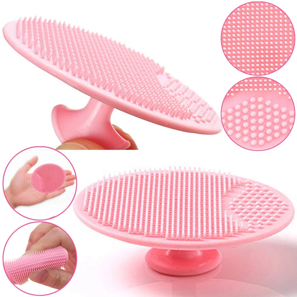 Kelby Baby Bath Brush | Silicone Massage & Cradle Cap Brush | 2 Pack | Gentle Baby Care | Soft Silicone Bristles image 3