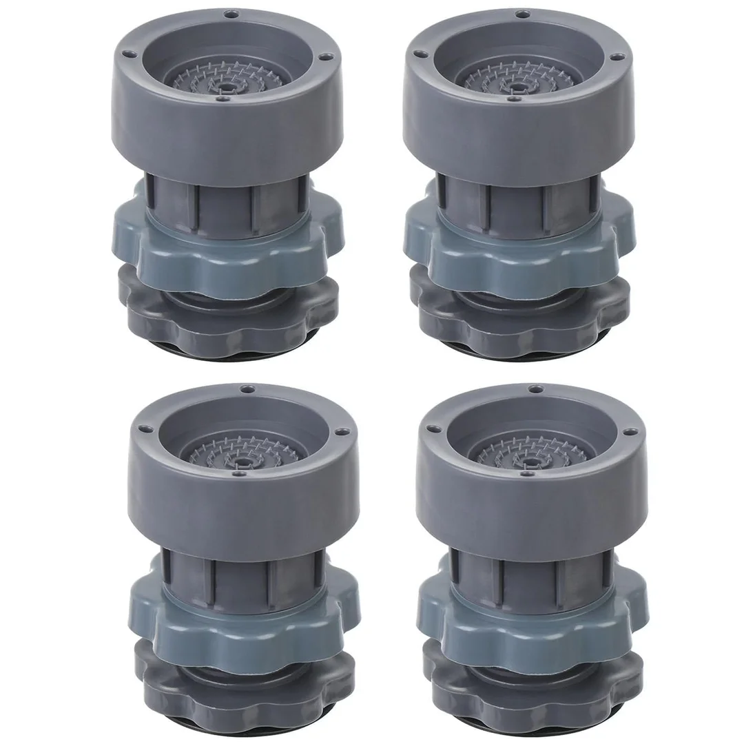 Anti Vibration Pads for Washing Machine, Rubber Shock Absorbing Feet Pads for Noise Reduction and Floor Protection| Set of 4 image 1