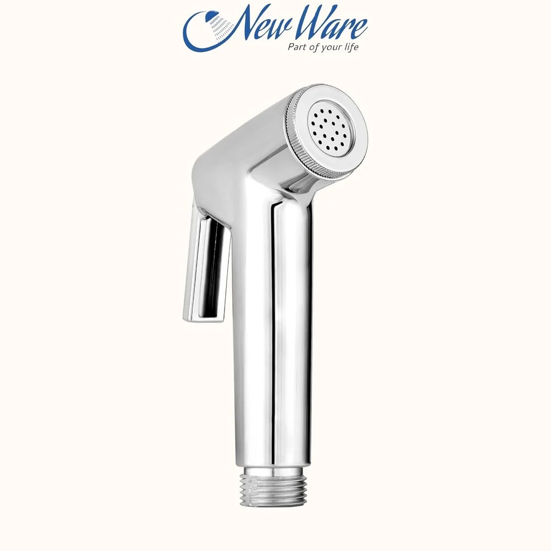 Kelby Conti Health Faucet for Toilet, Chrome Finish| Leak-Proof, Easy Grip, Handheld Bidet Sprayer| Wall Mount Installation image 3