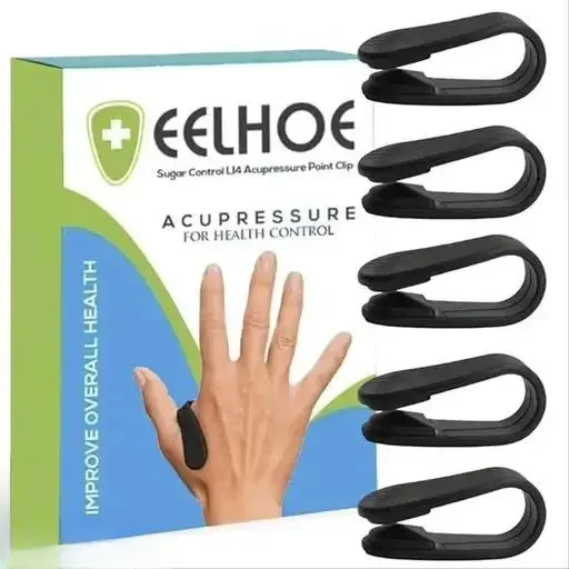 Sugar Control Acupressure Clips for Diabetics | Stress Relief & Migraine Relief image 1