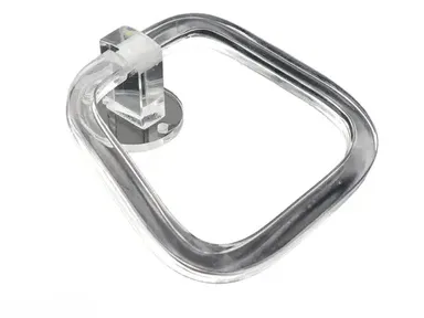 Autumn Towel Ring | Triangle Metal Napkin Holder|Bathroom Accessories Set for Wall Mount, Wash Basin | Pack of 4 for Home Use thumbnail 3