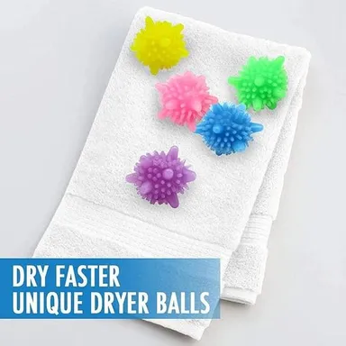 15 Pcs Washing Machine Balls|Reusable Laundry Balls for Washing Machine | Multicolor Eco Friendly Fabric Softener Balls thumbnail 3