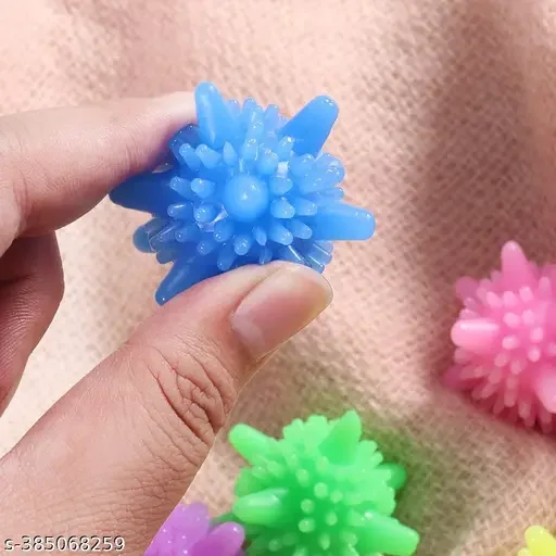 Kelby Silicone Corona Laundry Balls 10 pcs | Eco‑Friendly Washing Balls | Tangle‑Free, BPA‑Free | Ideal for Front Load Washers & Pet Hair image 4