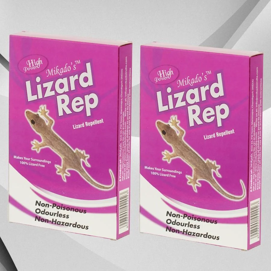 Mikado Lizard Repellent Cubes | Non‑Toxic Twin Pack | 6‑Month Indoor Protection, Safe for Home image 1