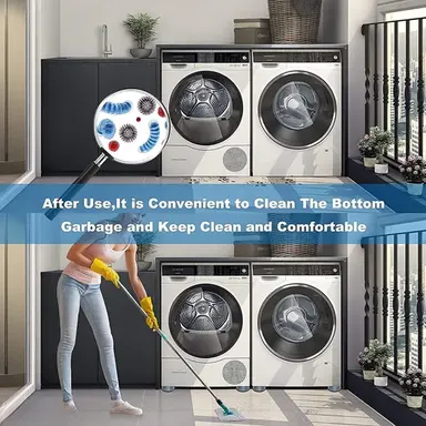 Kelby Washer Dryer Anti Vibration Pads | Suction Cup Leveling Feet | Low Noise 300 kg Load For Washers Fridge thumbnail 1